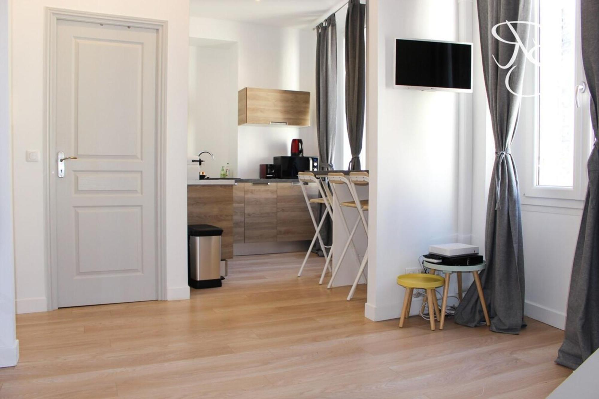 Beautiful Studio Cannes Center Buitenkant foto