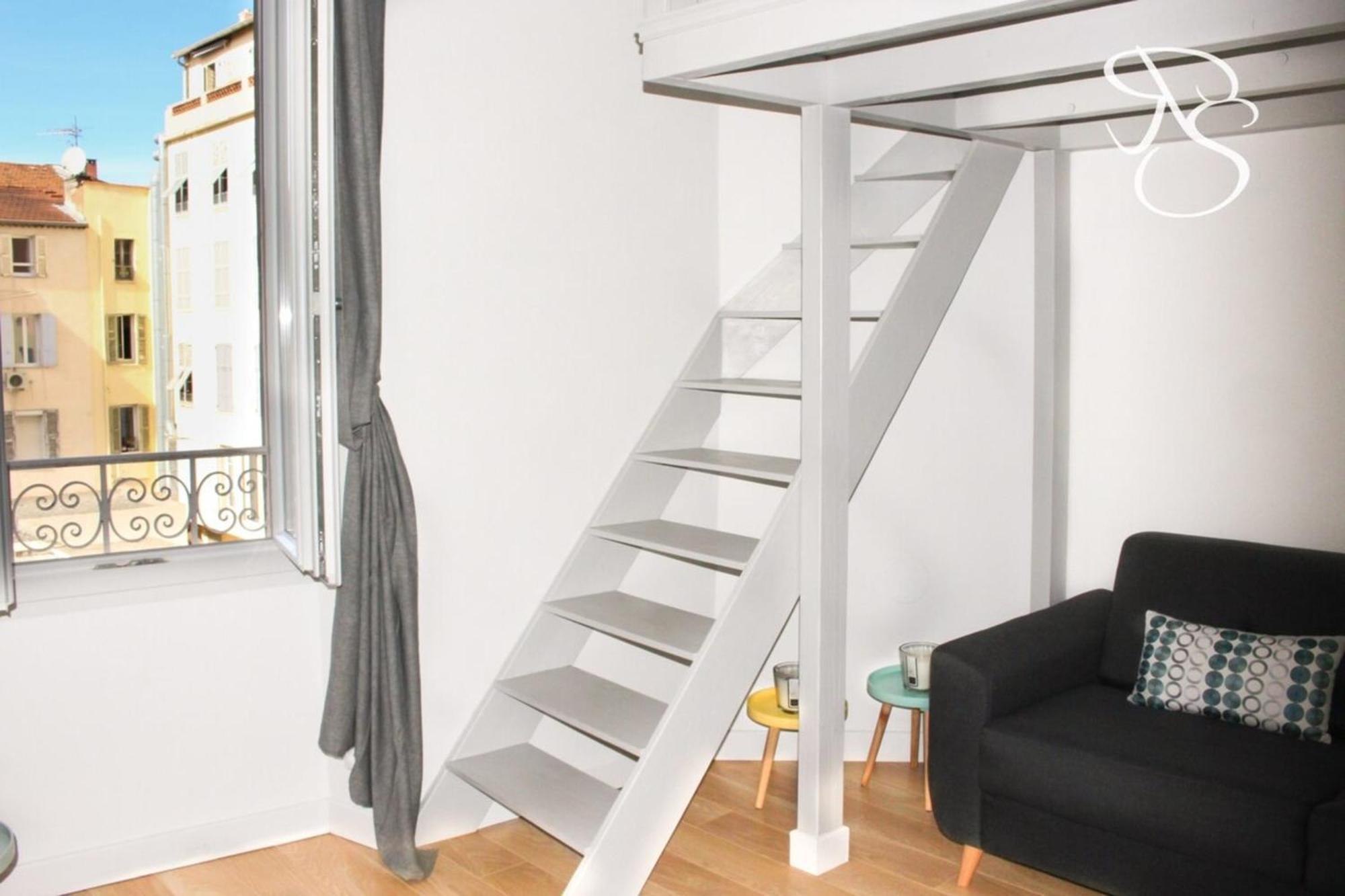 Beautiful Studio Cannes Center Buitenkant foto